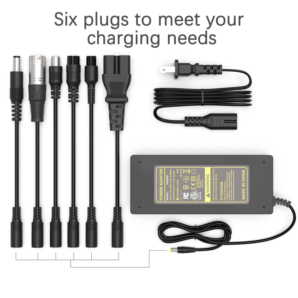 42V 2A Electric Scooter Charger J58898