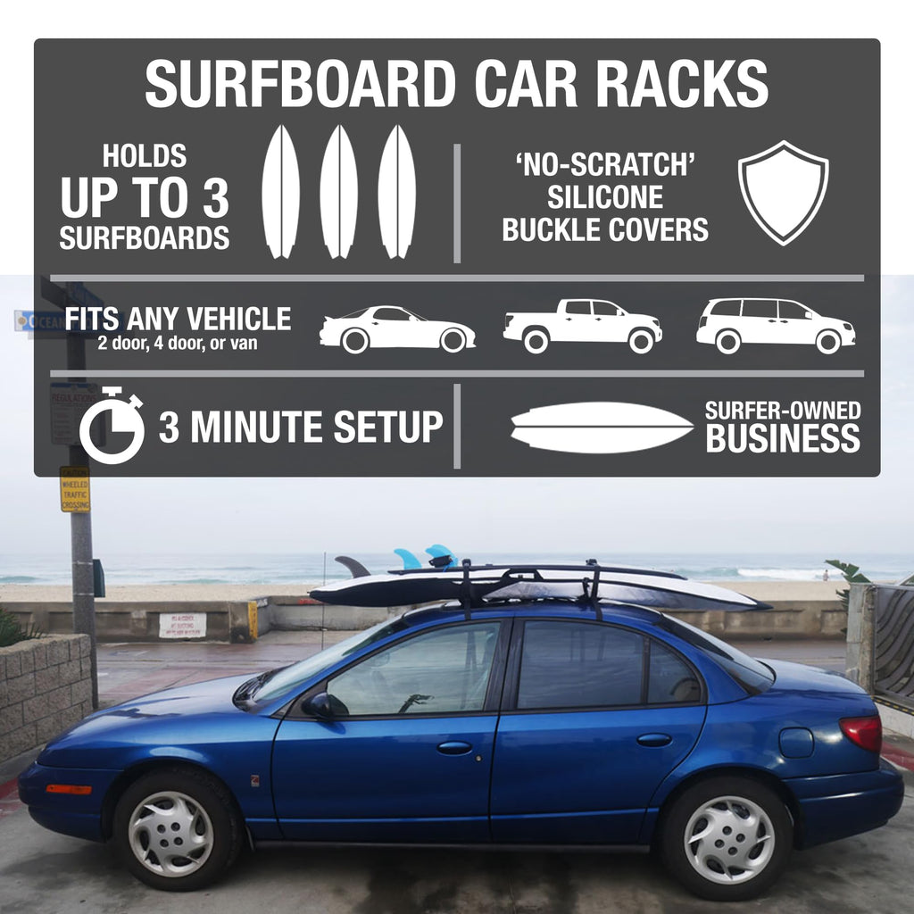 Padded Surfboard Car Racks B75421