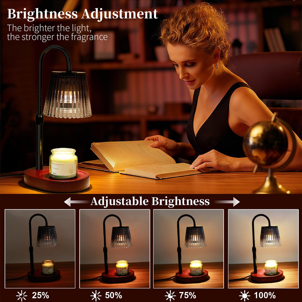 Candle Warmer Lamp with Timer and Dimmable Control P214459