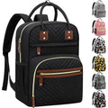 Diaper Bag Backpack with Insulated Pockets Black E532310