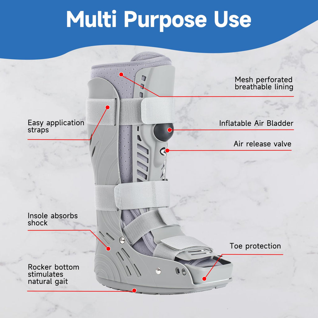 Tall Inflatable Orthopaedic Walking Boot X12986