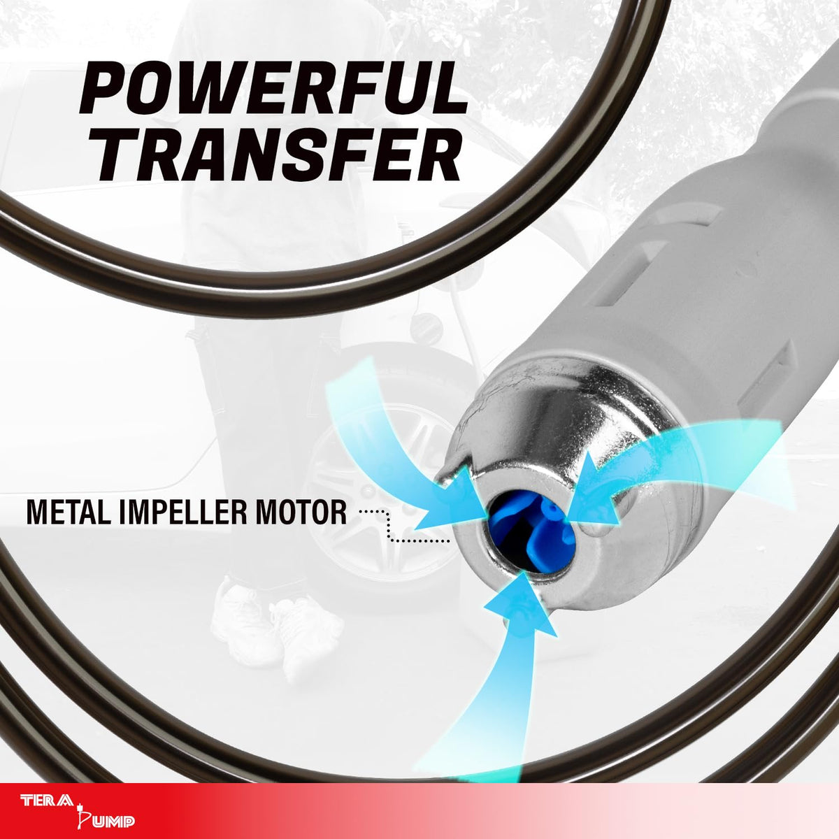 Battery Powered Transfer Siphon Pump F61332