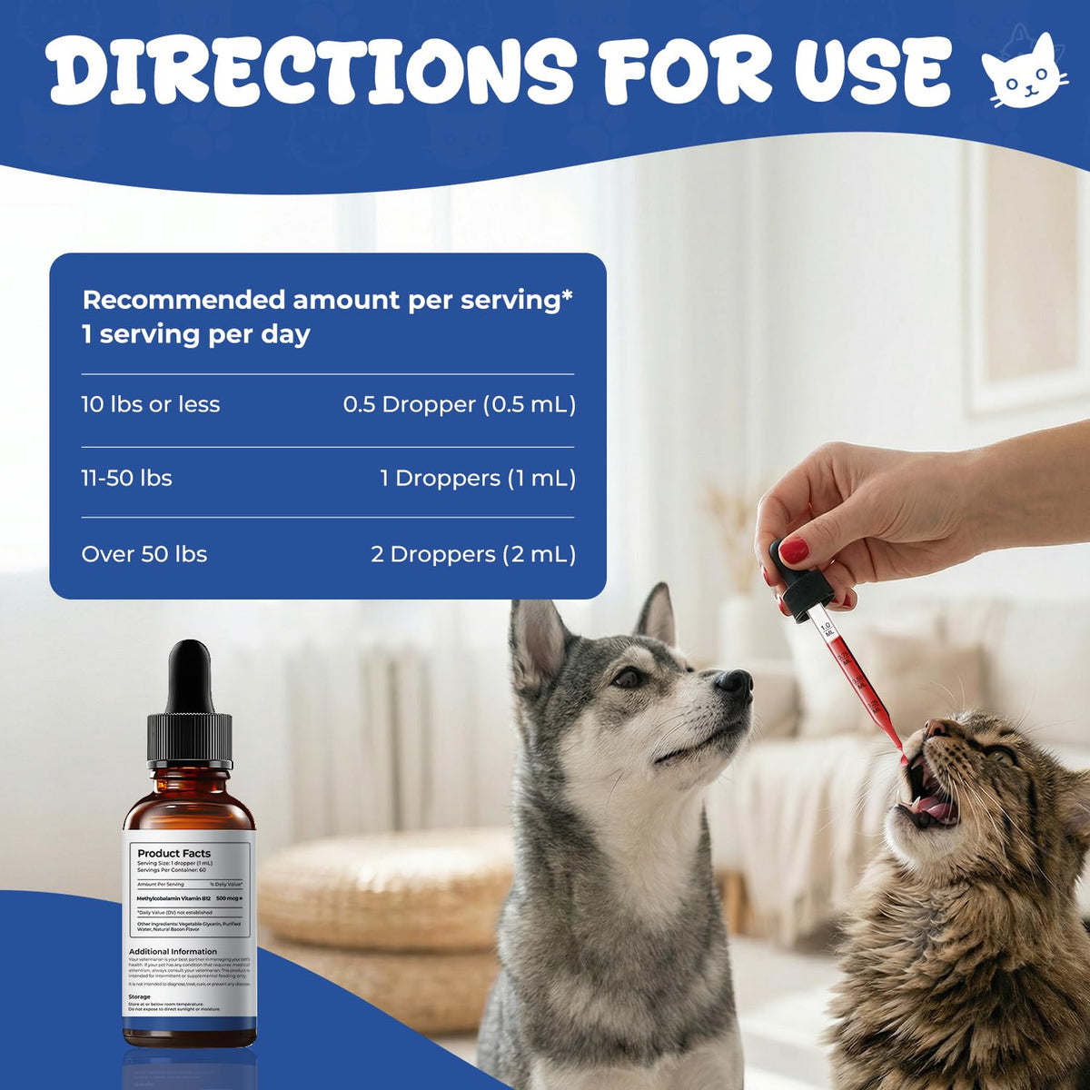 Vitamin B12 Drops with Methylcobalamin U828547