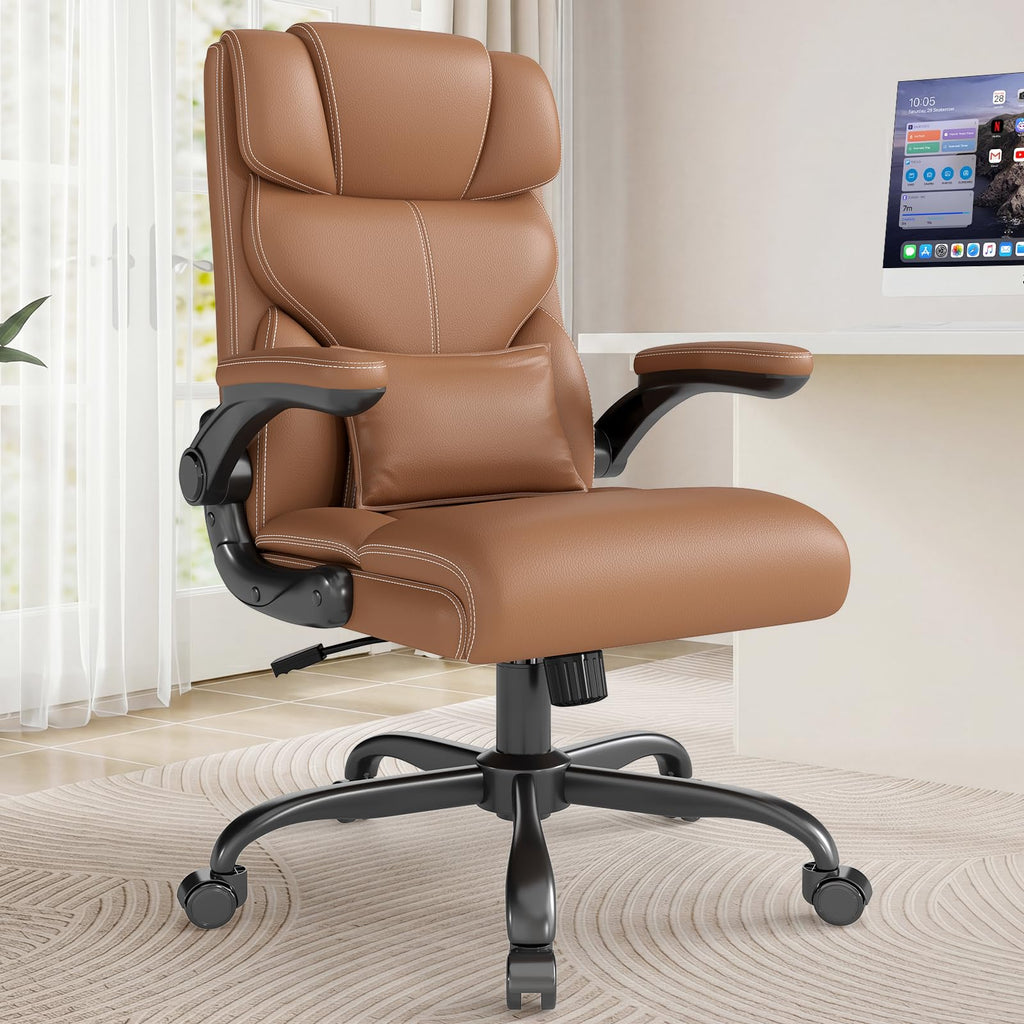 Ergonomic Office Chair with Flip-up Armrests S5699