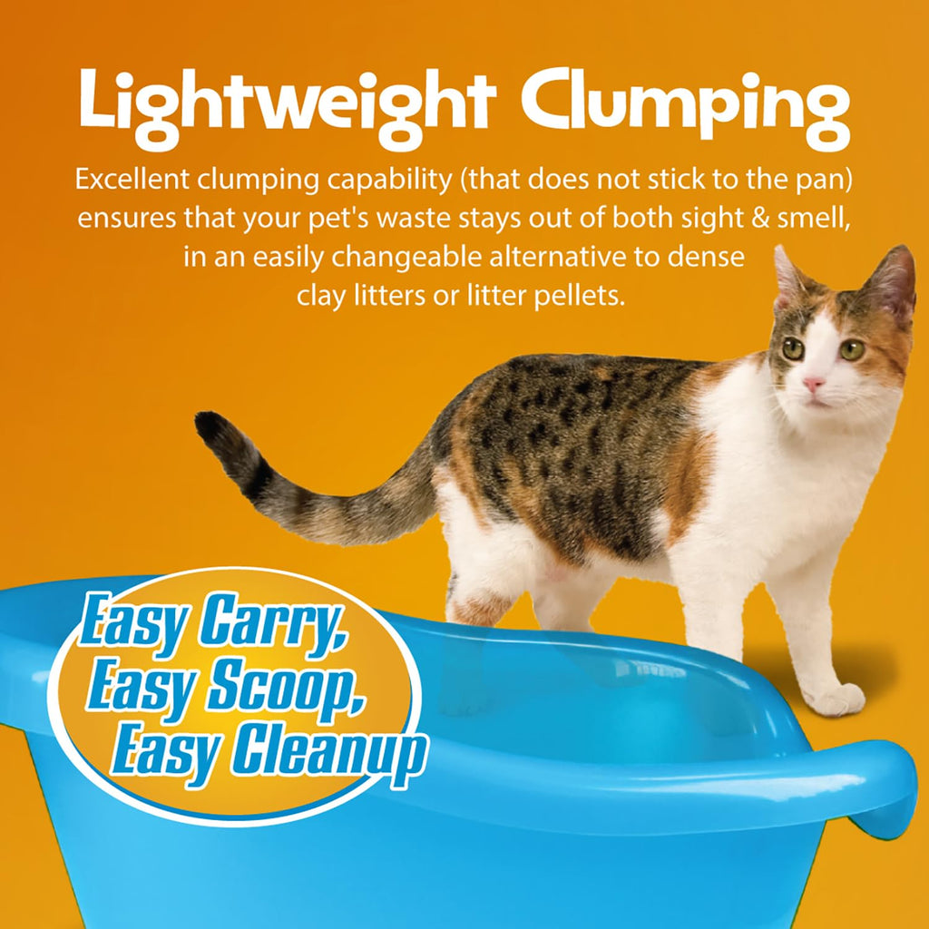 All Natural Clumping Cat Litter, 20 Pound, Unscented, Lightweight T7188