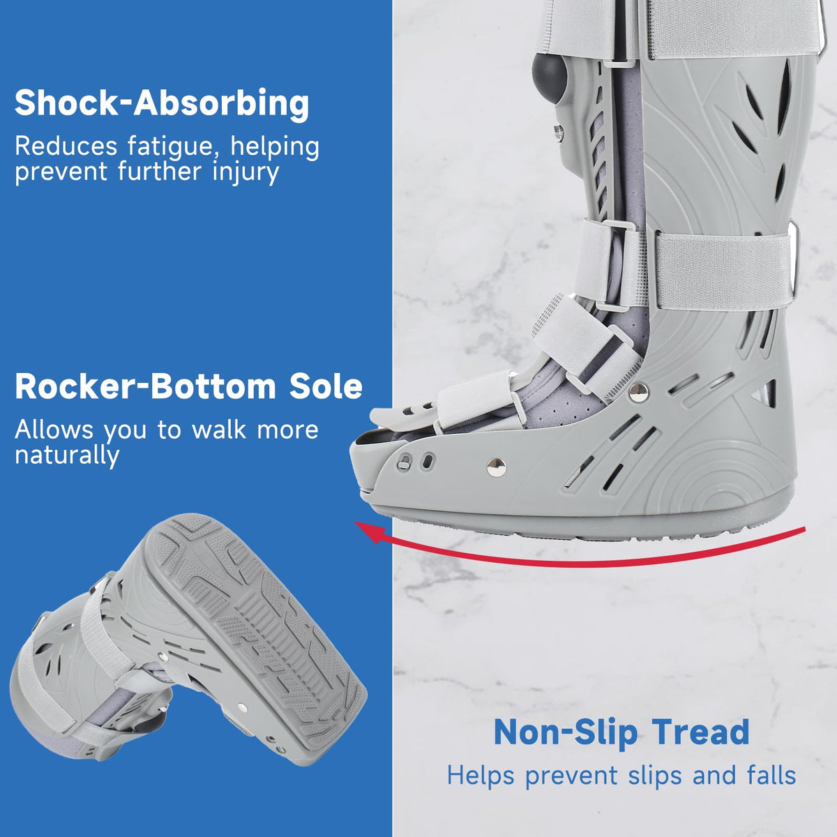 Tall Inflatable Orthopaedic Walking Boot X12986