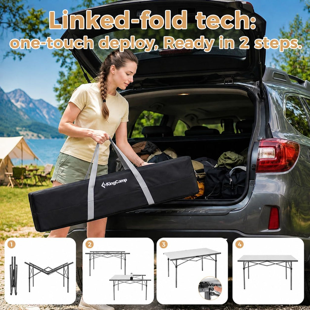53.5" Heavy Duty Folding Camping Table C108