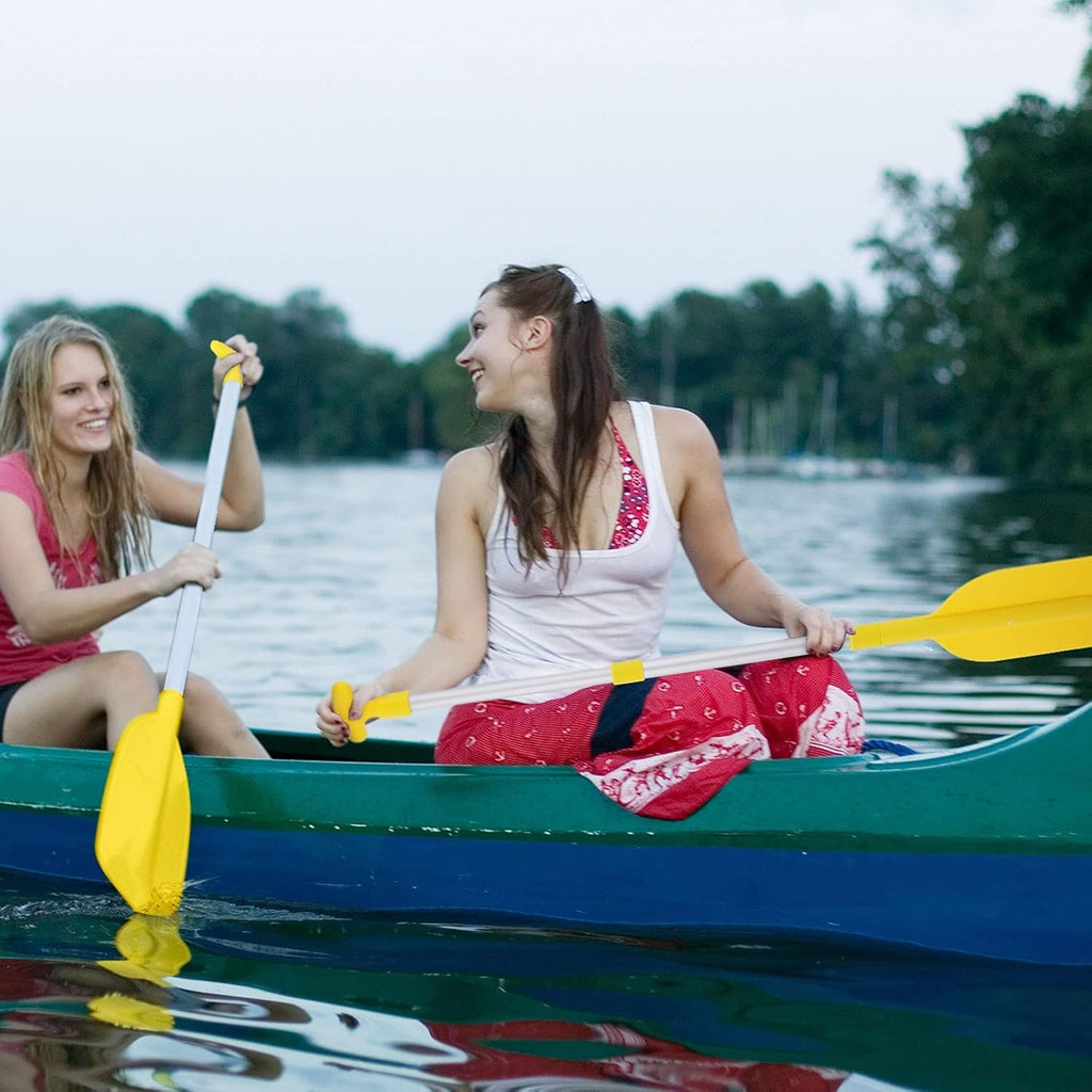 Telescopic Kayak Paddle 2Pcs Plastic Aluminum Canoe Oar T68504