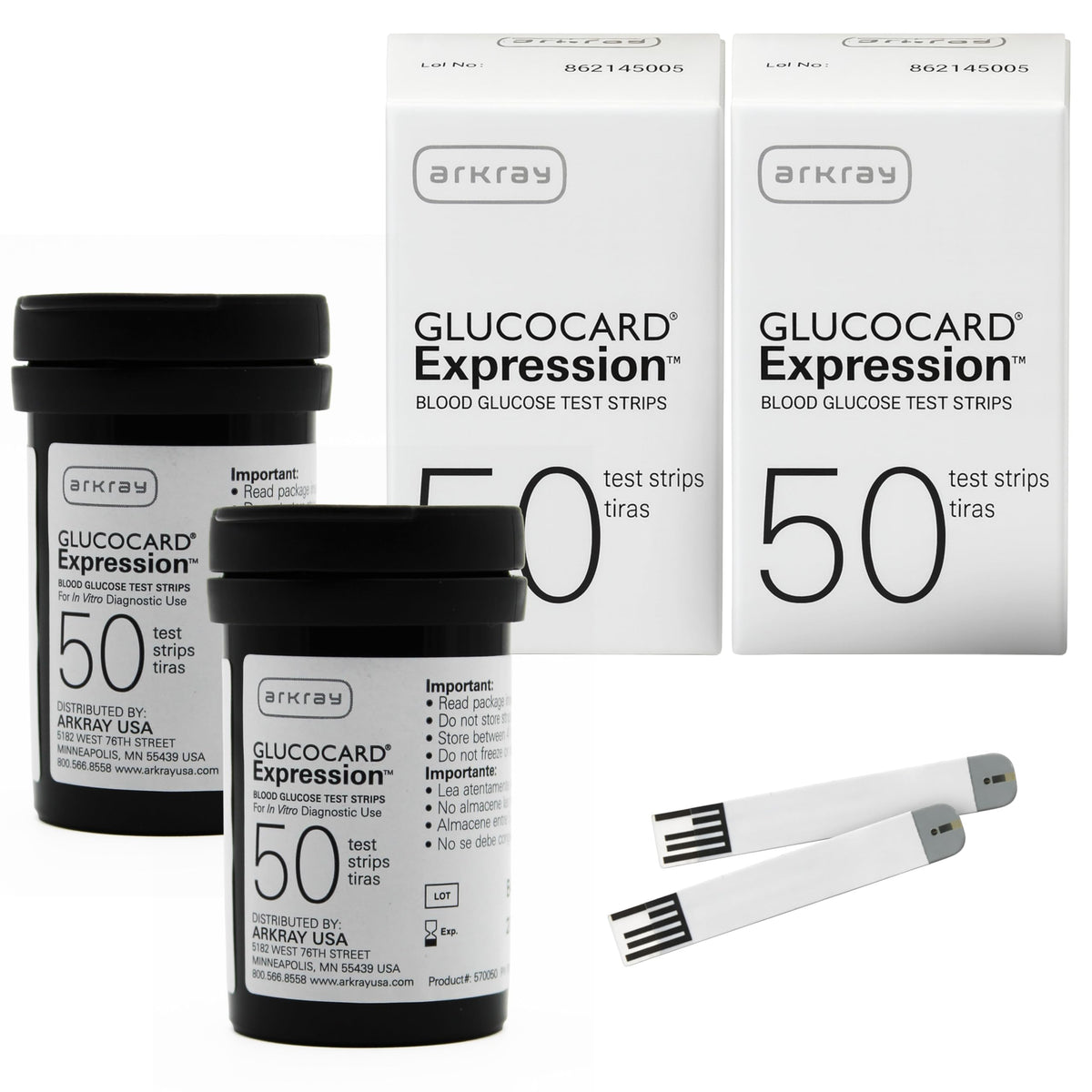 Glucose Test Strips, 100 Count I7650