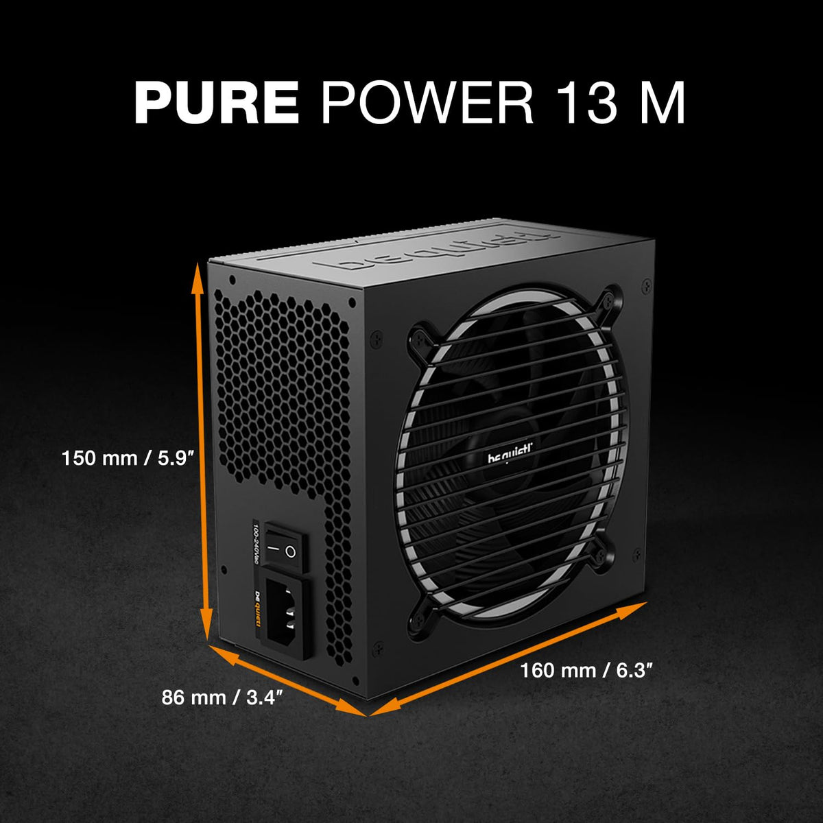 850W Fully Modular ATX 3.1 80+ Gold PSU Y38639