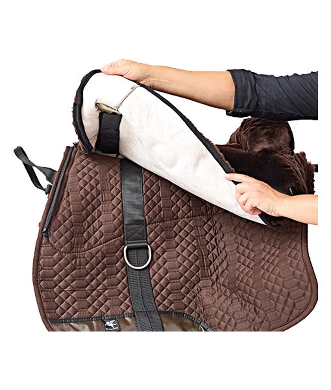 Sheepskin Lined Bareback Pad V550