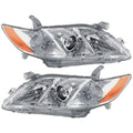 Toyota Camry Headlight 2007 2008 2009 Pair Driver and Passenger Side B50107