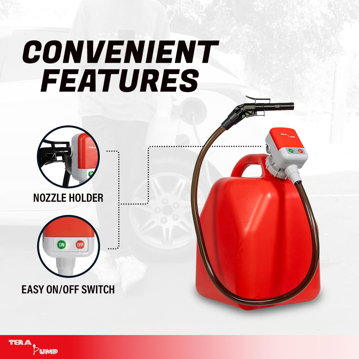 Battery Powered Transfer Siphon Pump F61332