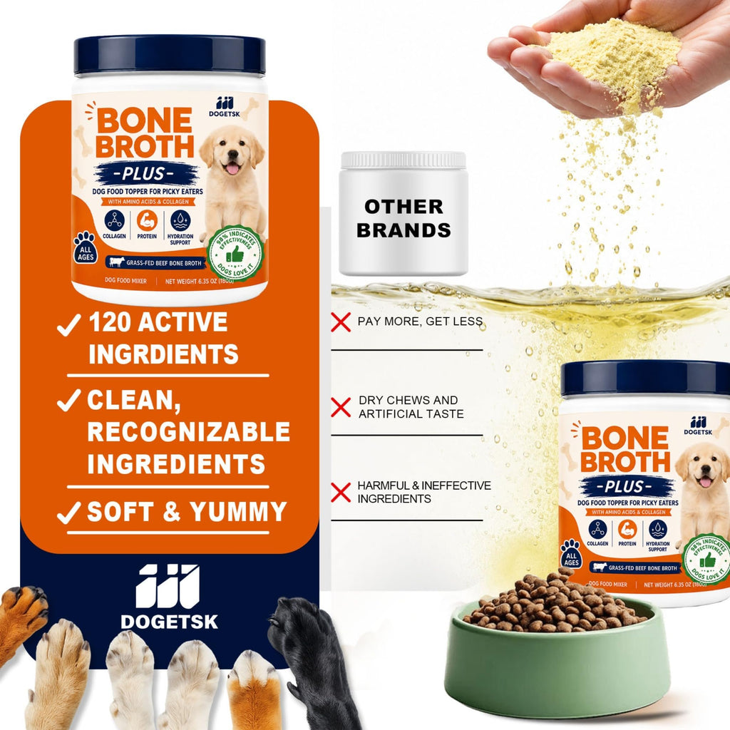 Doggy Nutritious Beef Bone Soup Supplement U76686