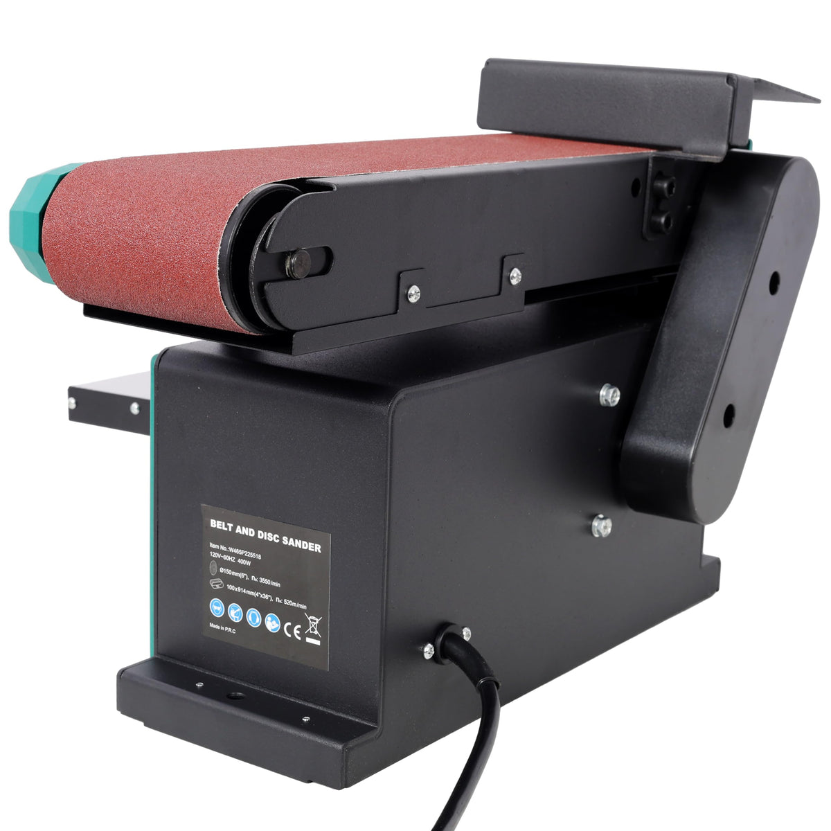 4x36 Inch Belt 6 Inch Disc Adjustable Tilt Sander R4822