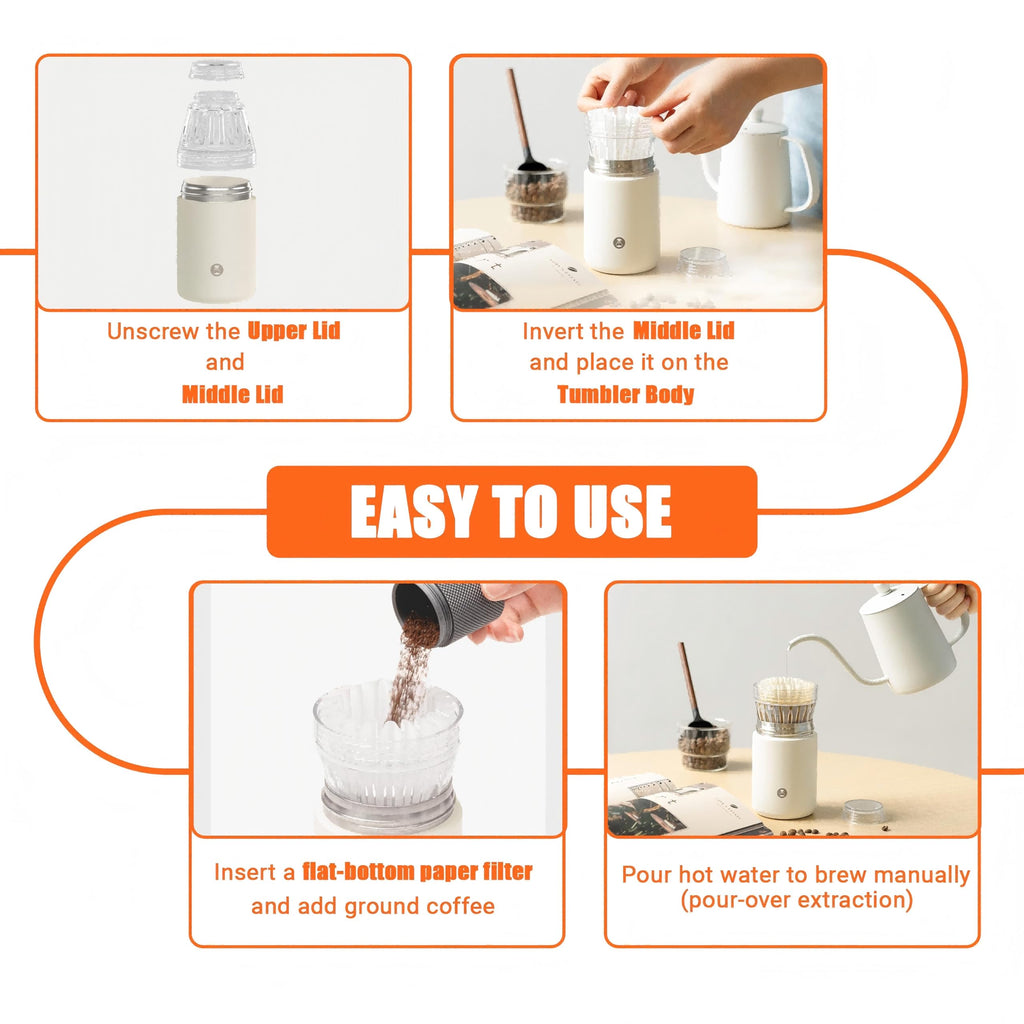 Portable Pour-Over Coffee Dripper S5977