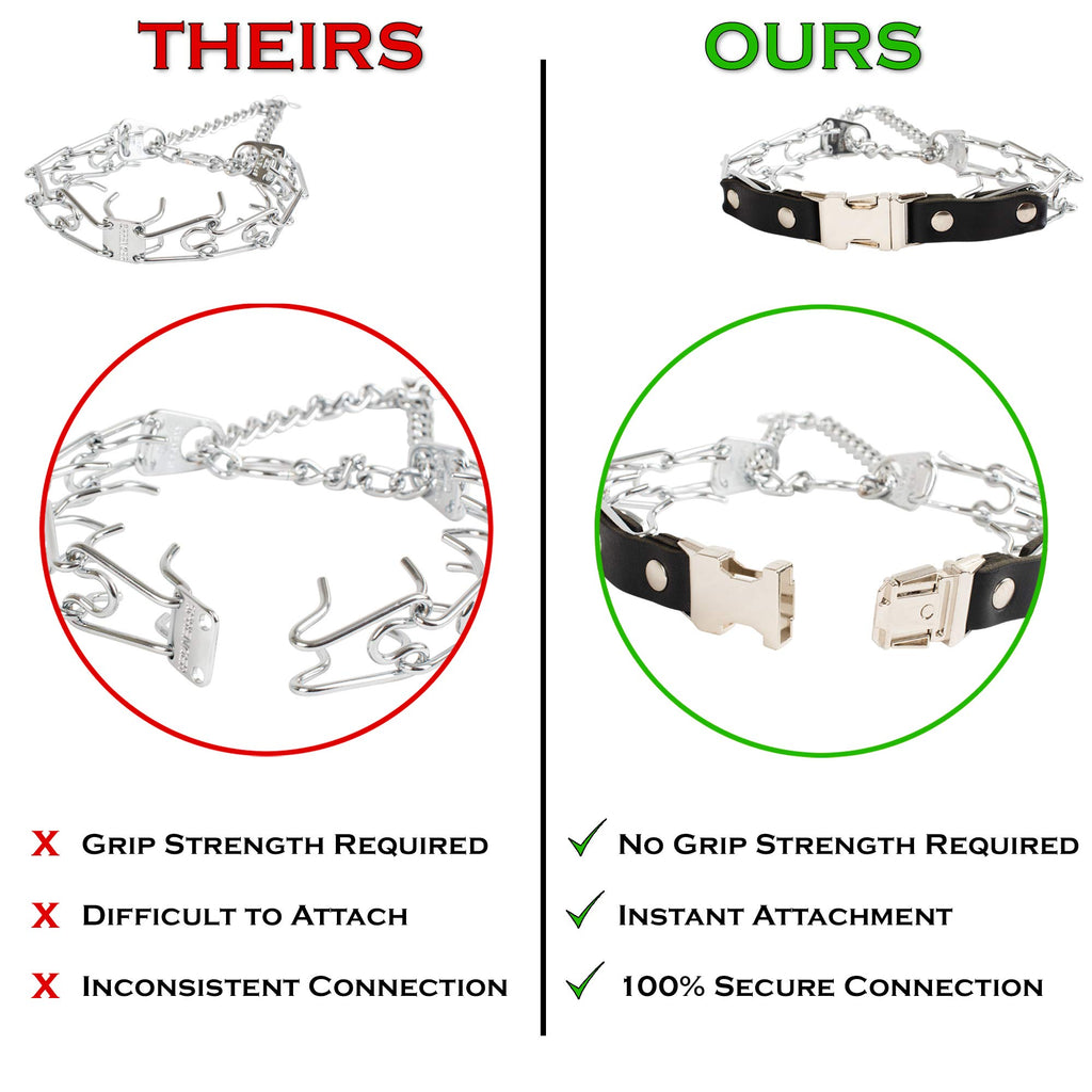 2.25mm Adjustable Prong Dog Collar J344049