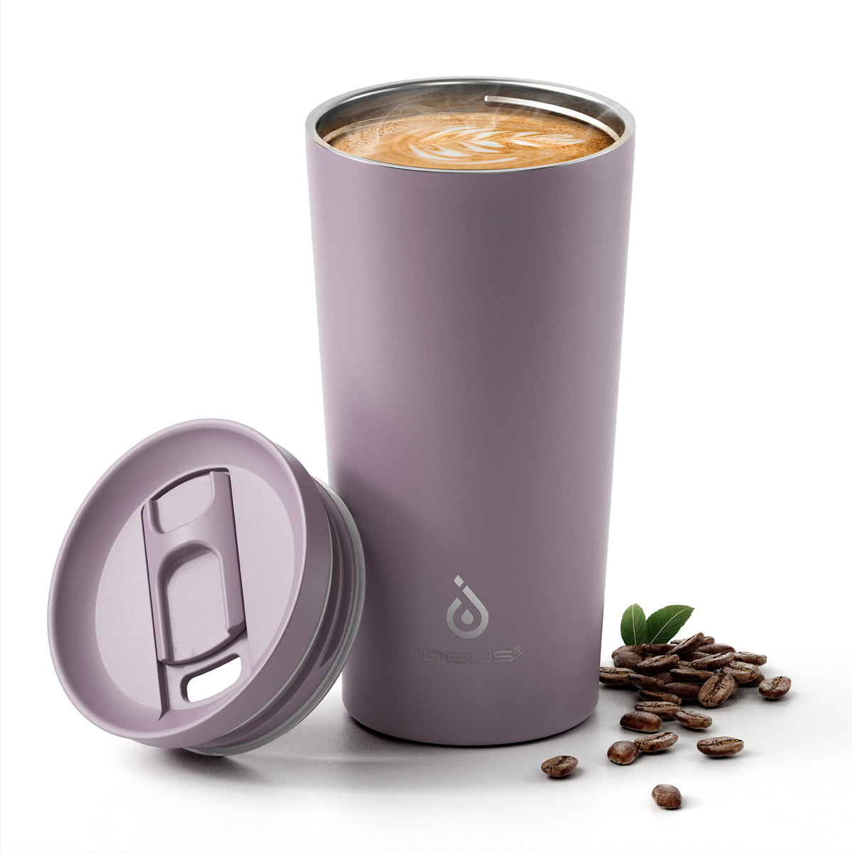 17 oz Stainless Steel Insulated Travel Coffee Mug H459