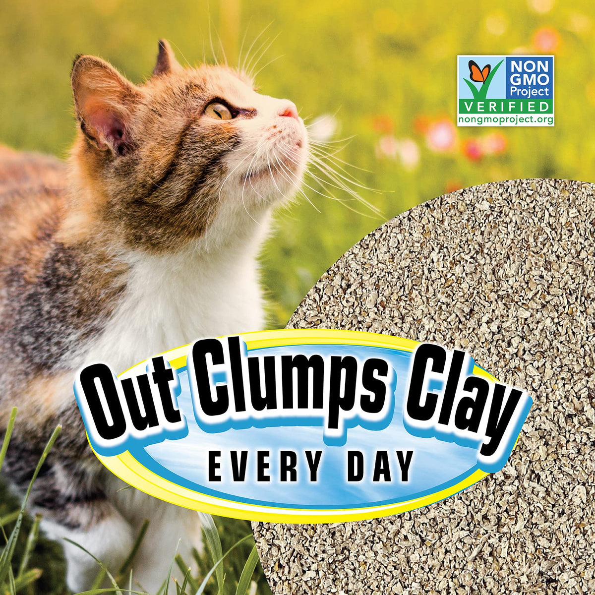 All Natural Clumping Cat Litter, 20 Pound, Unscented, Lightweight T7188
