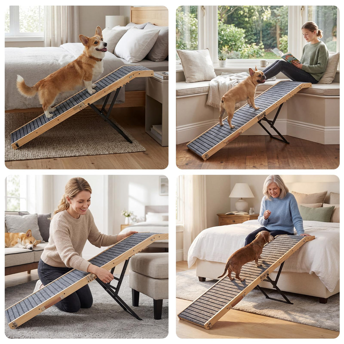 Folding Dog Ramp 20" to 31" G144