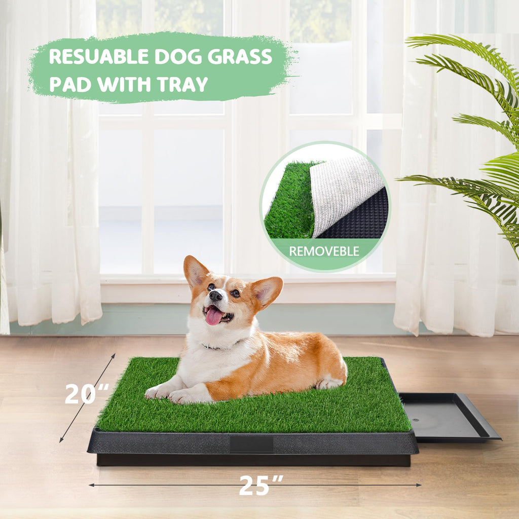 Dog Grass Pad with Tray Z42273
