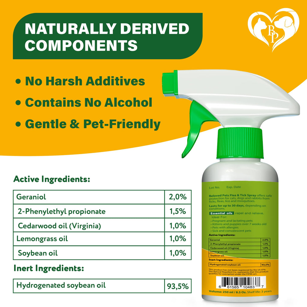 Natural Flea and Tick Home Spray B522107