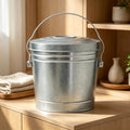 6 Gallon Galvanized Steel Storage Can with Locking Lid X495