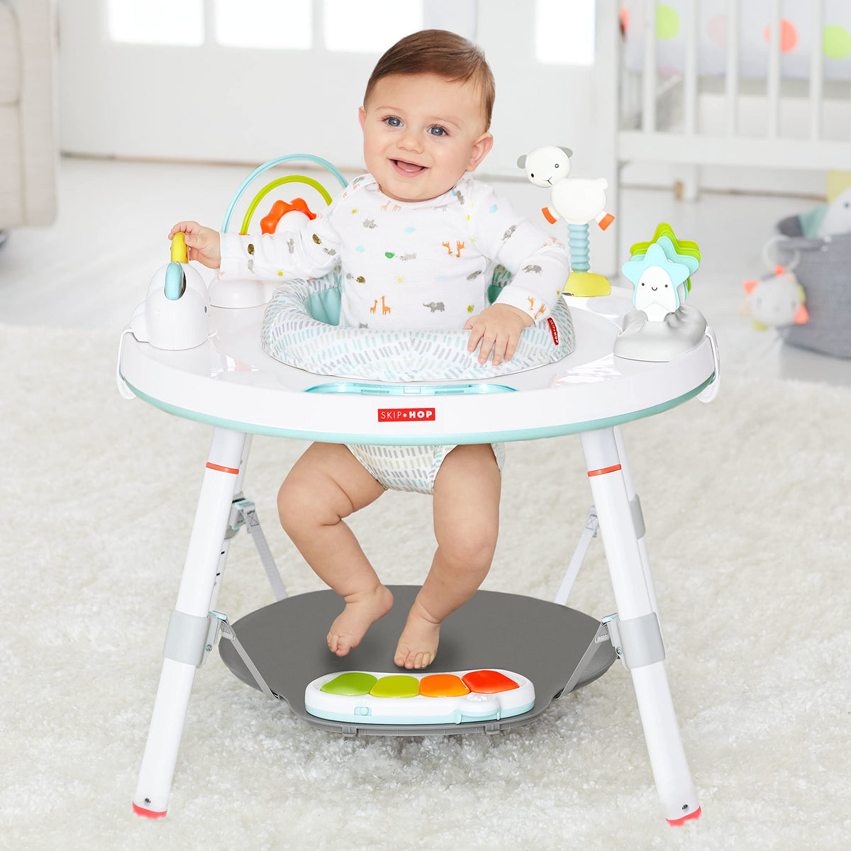 3 in 1 Baby Activity Center + 3-Stage Developmental Learning Crawl Toy Y174
