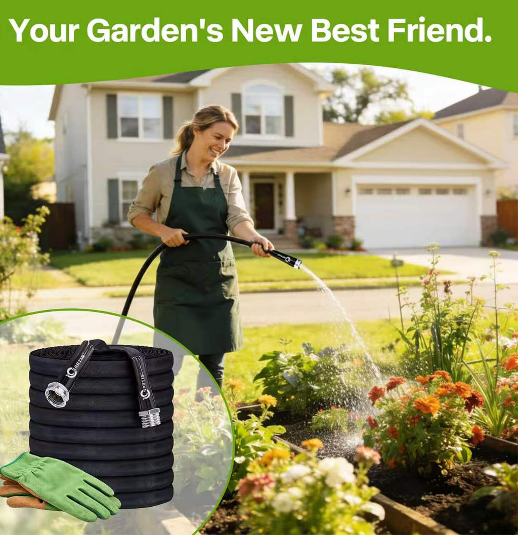 100 ft x 5/8 in Black All-Weather Garden Hose T379264