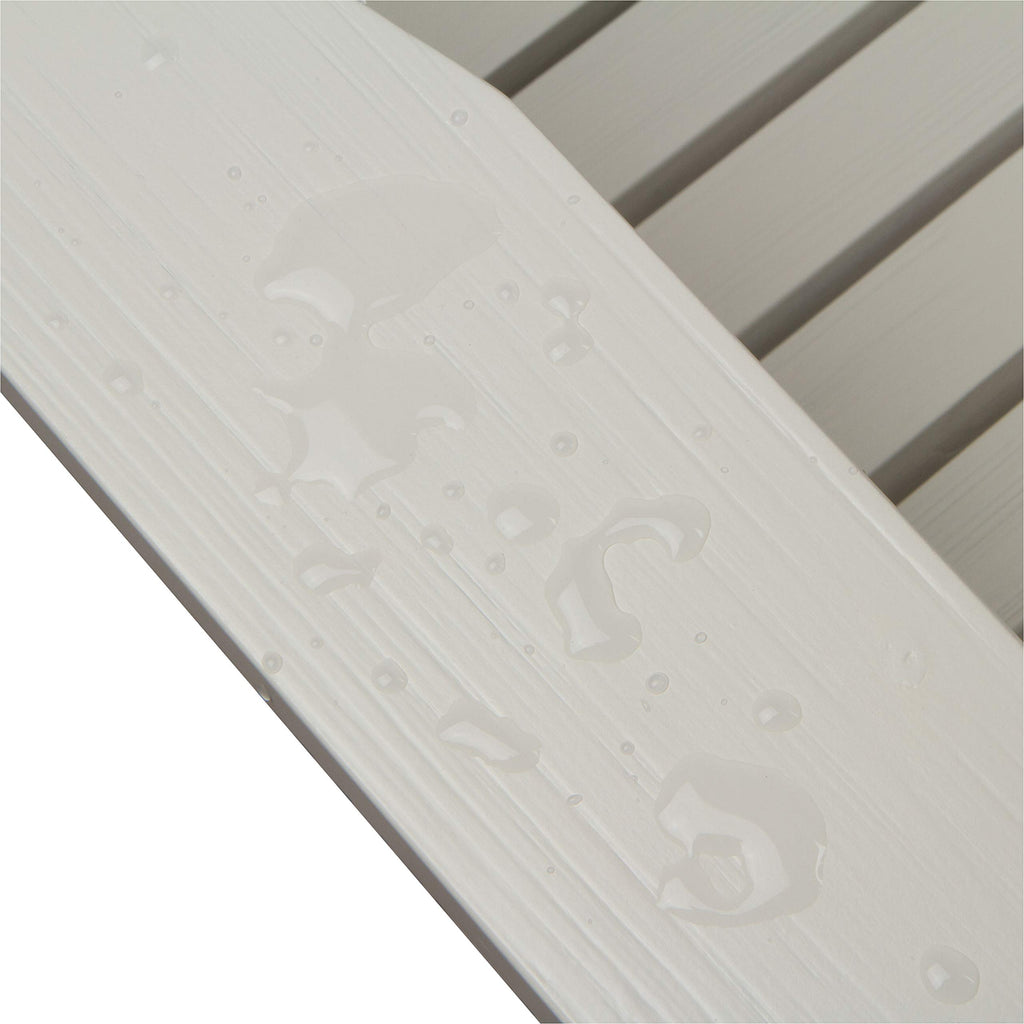 Eggshell White Wooden Outdoor Folding Chair C25283