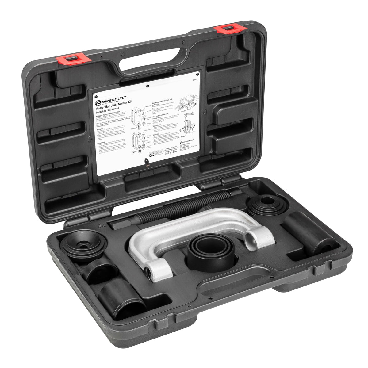 10 Piece Ball Joint Service Tool Kit with Storage Case Q242
