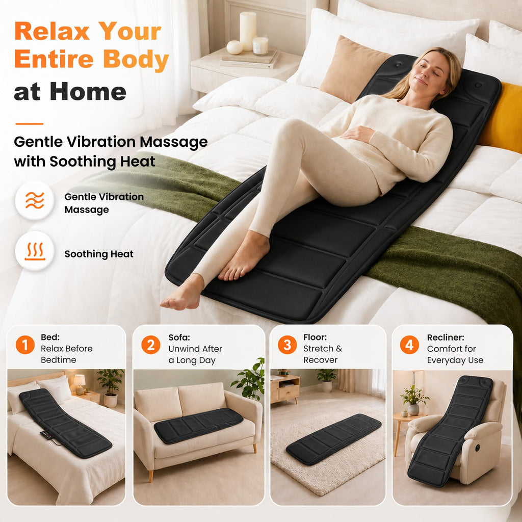 Full Body Massage Mat with Heat K5004