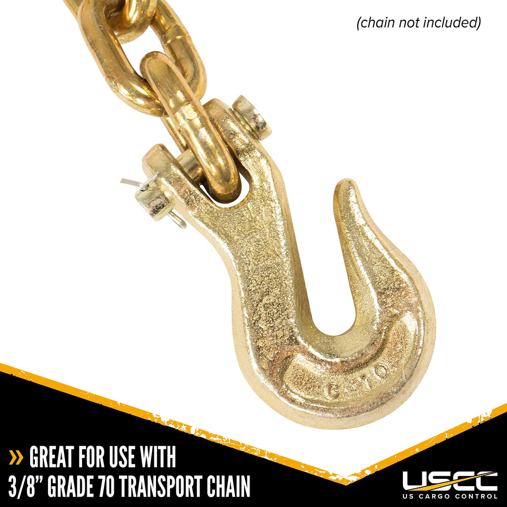 3/8 Inch Clevis Grab Hook 4-Pack Grade 70 P94552