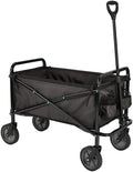 Collapsible Heavy Duty Utility Wagon 265 Pounds Capacity Black W77998