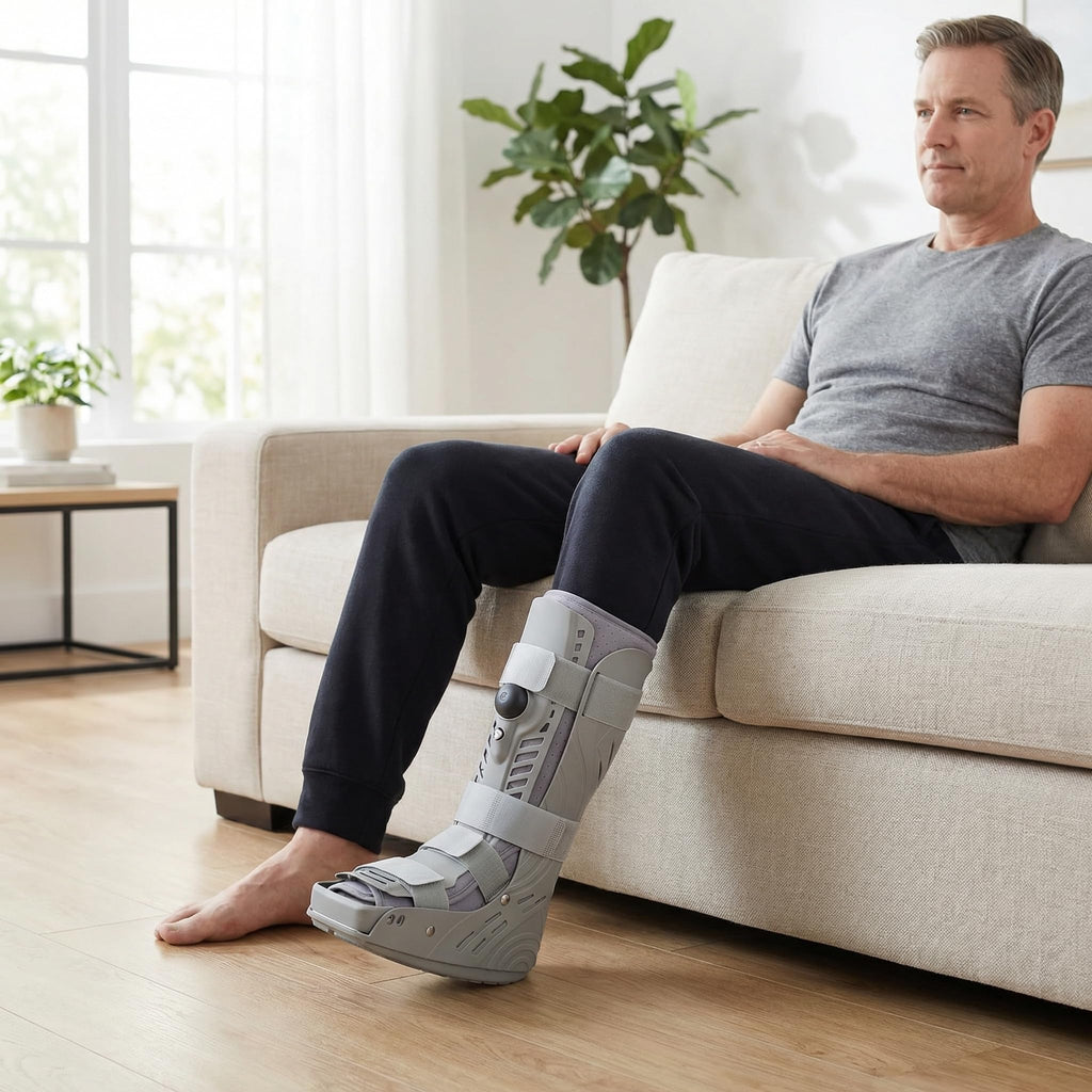 Tall Inflatable Orthopaedic Walking Boot X12986