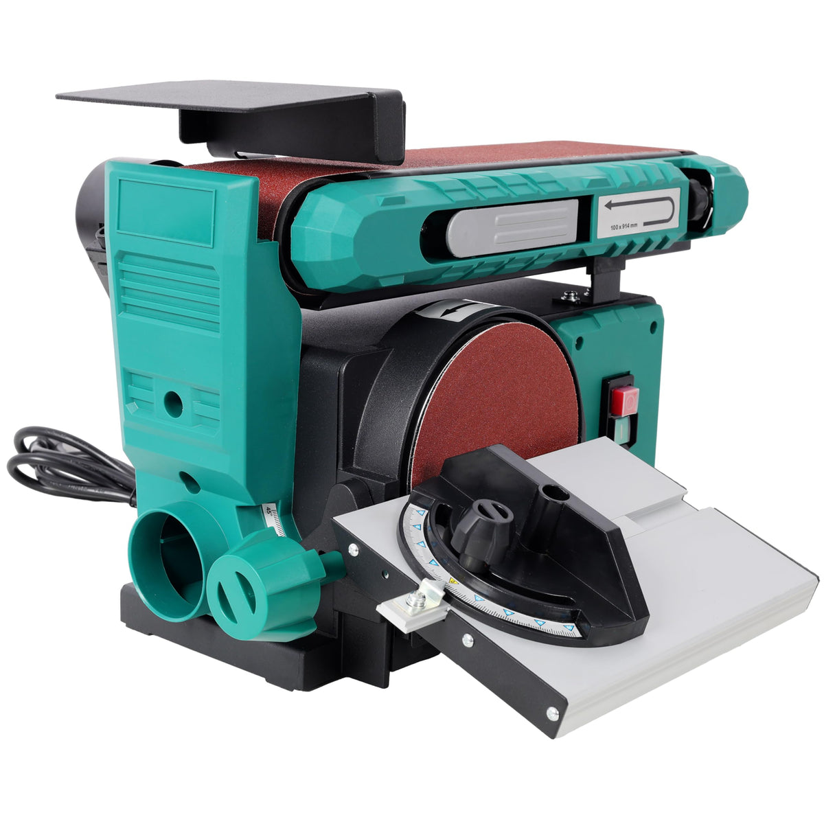 4" x 36" Belt 6" Disc Sander Combo, 120V/60Hz Bench Sander T5692