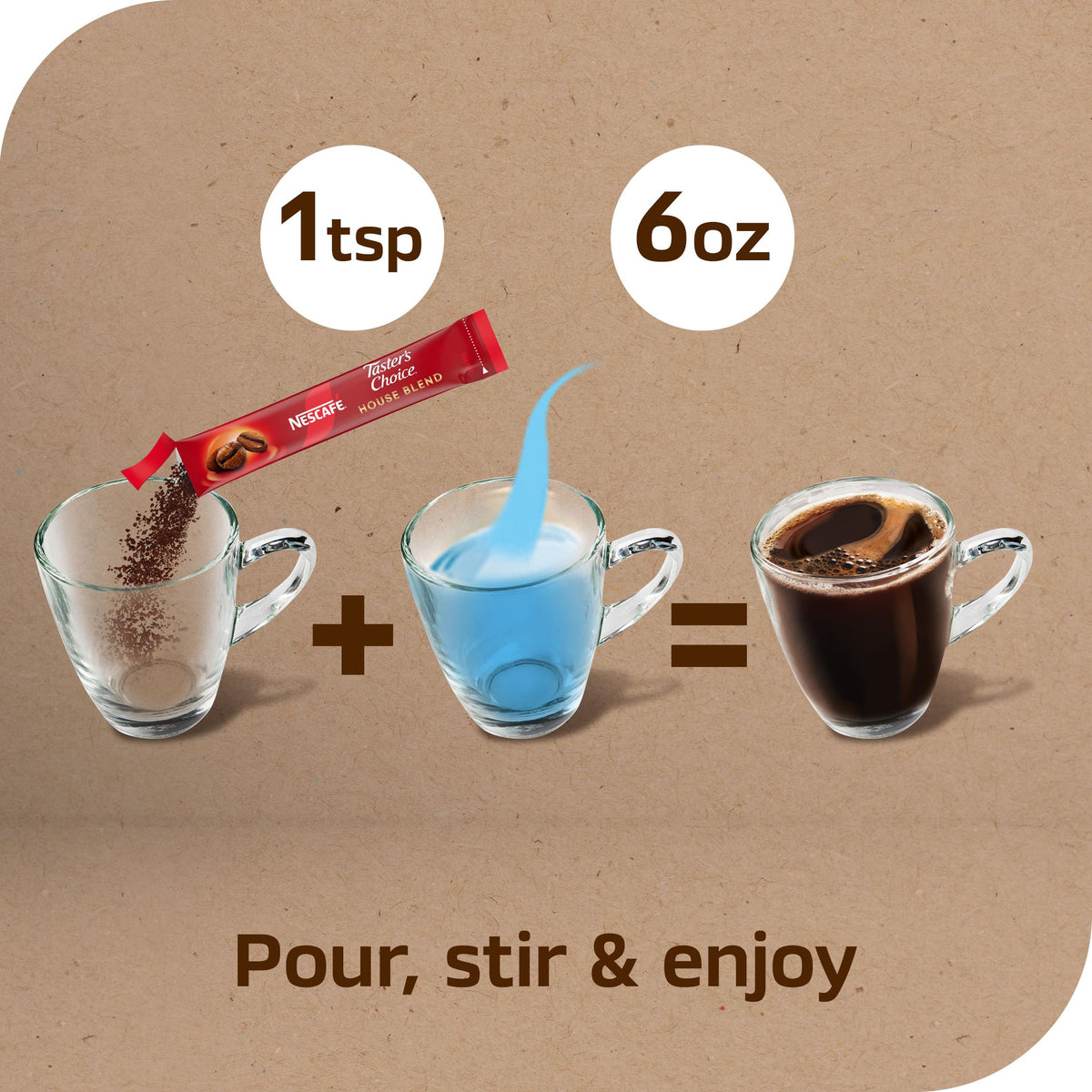 Instant Coffee Packets Light Medium Roast 72 Packets I2721