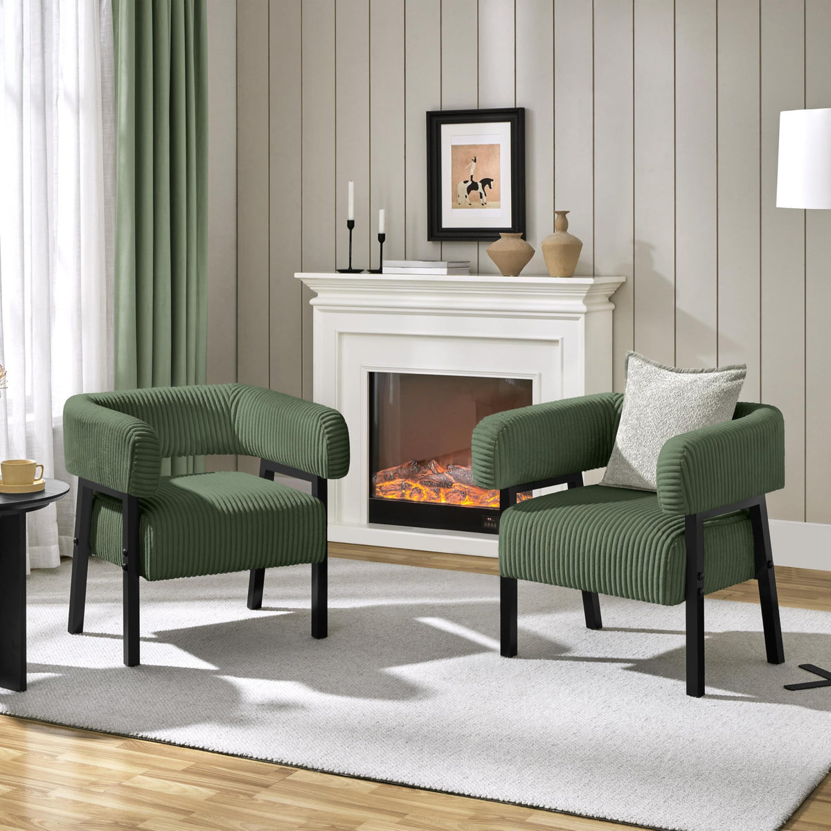 Accent Living Room Chair Set of 2 B259407