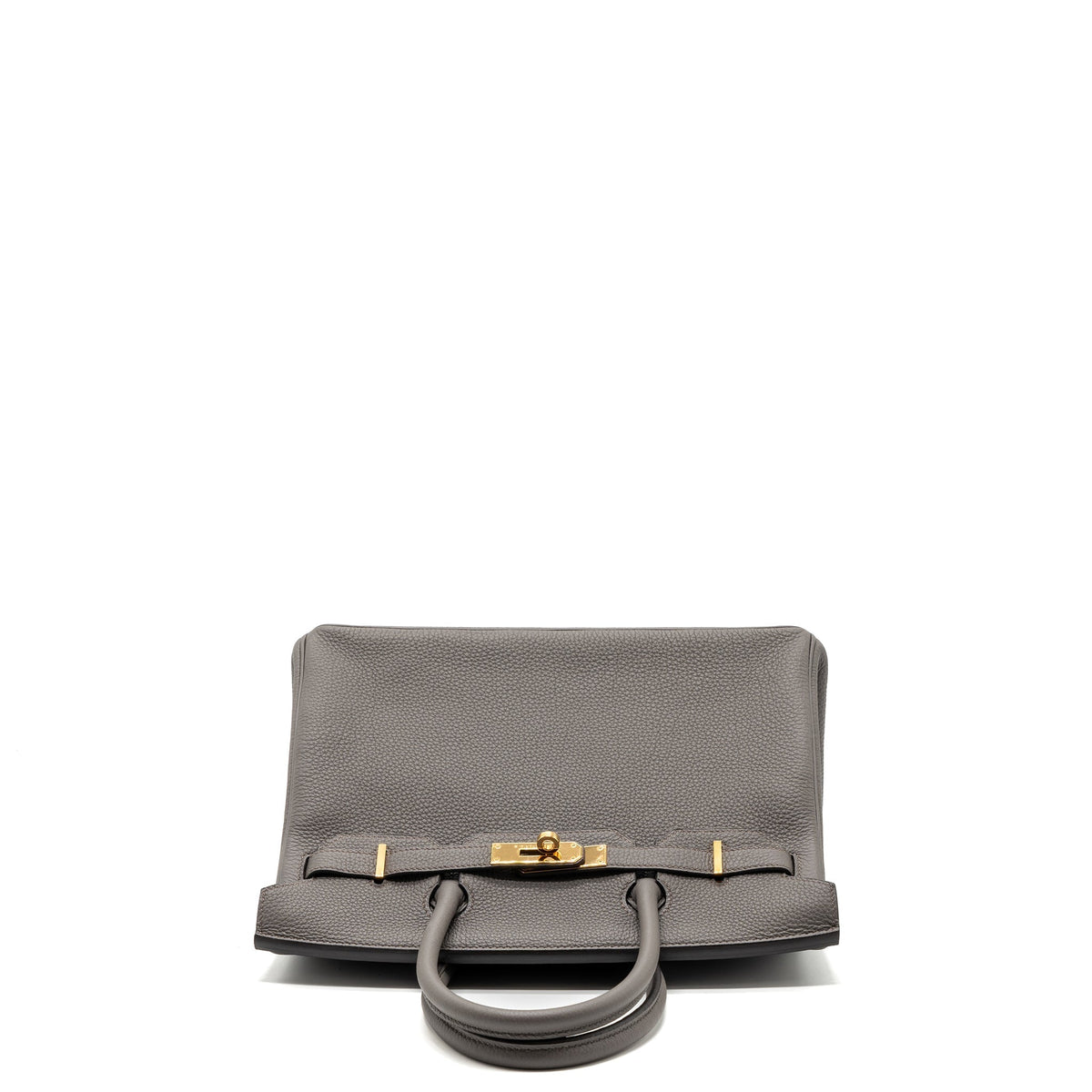 HERMES BIRKIN 30 TOGO GRIS ETAIN RGHW